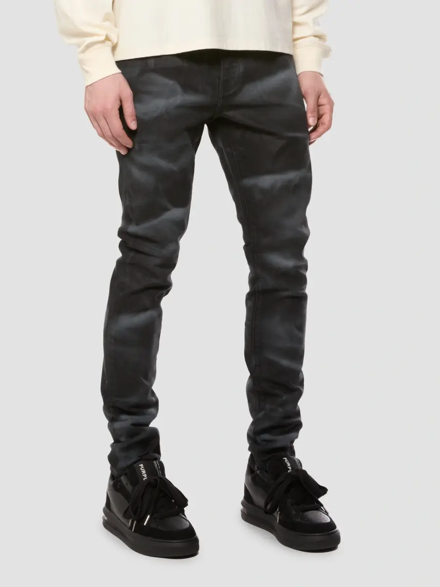 Purple Brand Men's 3D-Printed Low-Rise Skinny Jeans | Thumbnail 3 Purple Brand Men's 3D-Printed Low-Rise Skinny Jeans | Thumbnail 3