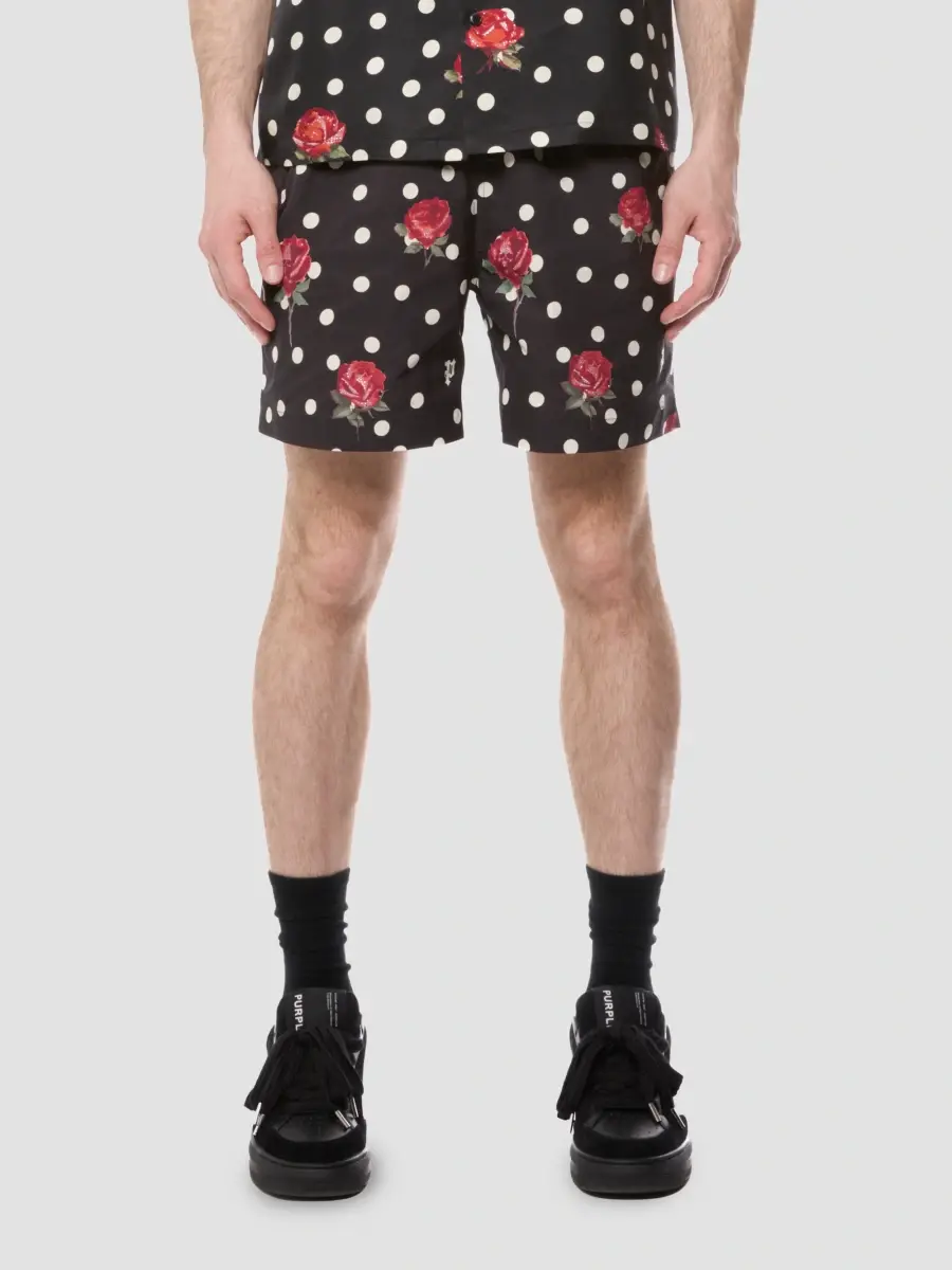 Purple Brand Men's All Around Printed Swim Shorts | Thumbnail 2 Purple Brand Men's All Around Printed Swim Shorts | Thumbnail 2