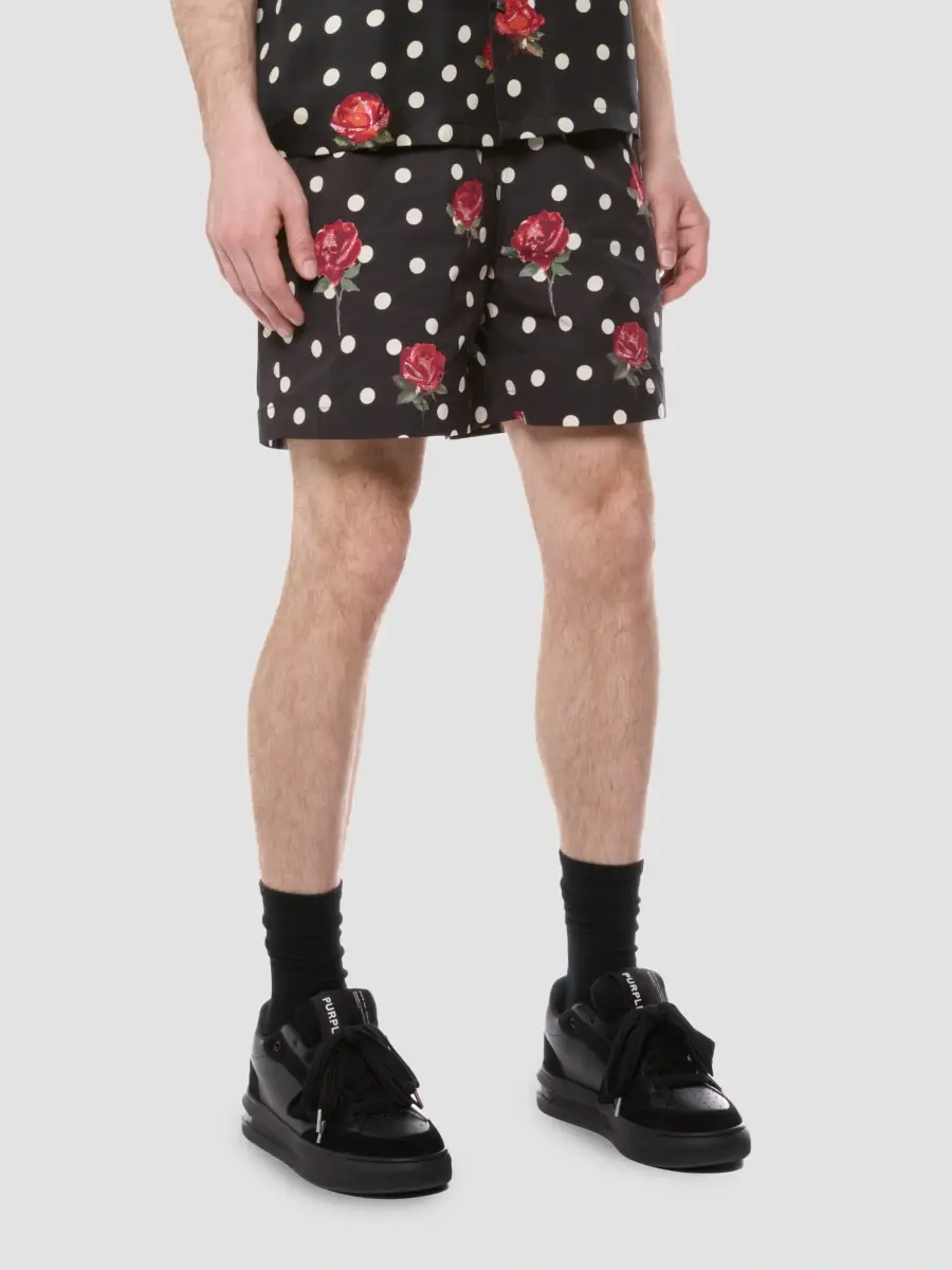 Purple Brand Men's All Around Printed Swim Shorts | Thumbnail 5 Purple Brand Men's All Around Printed Swim Shorts | Thumbnail 5