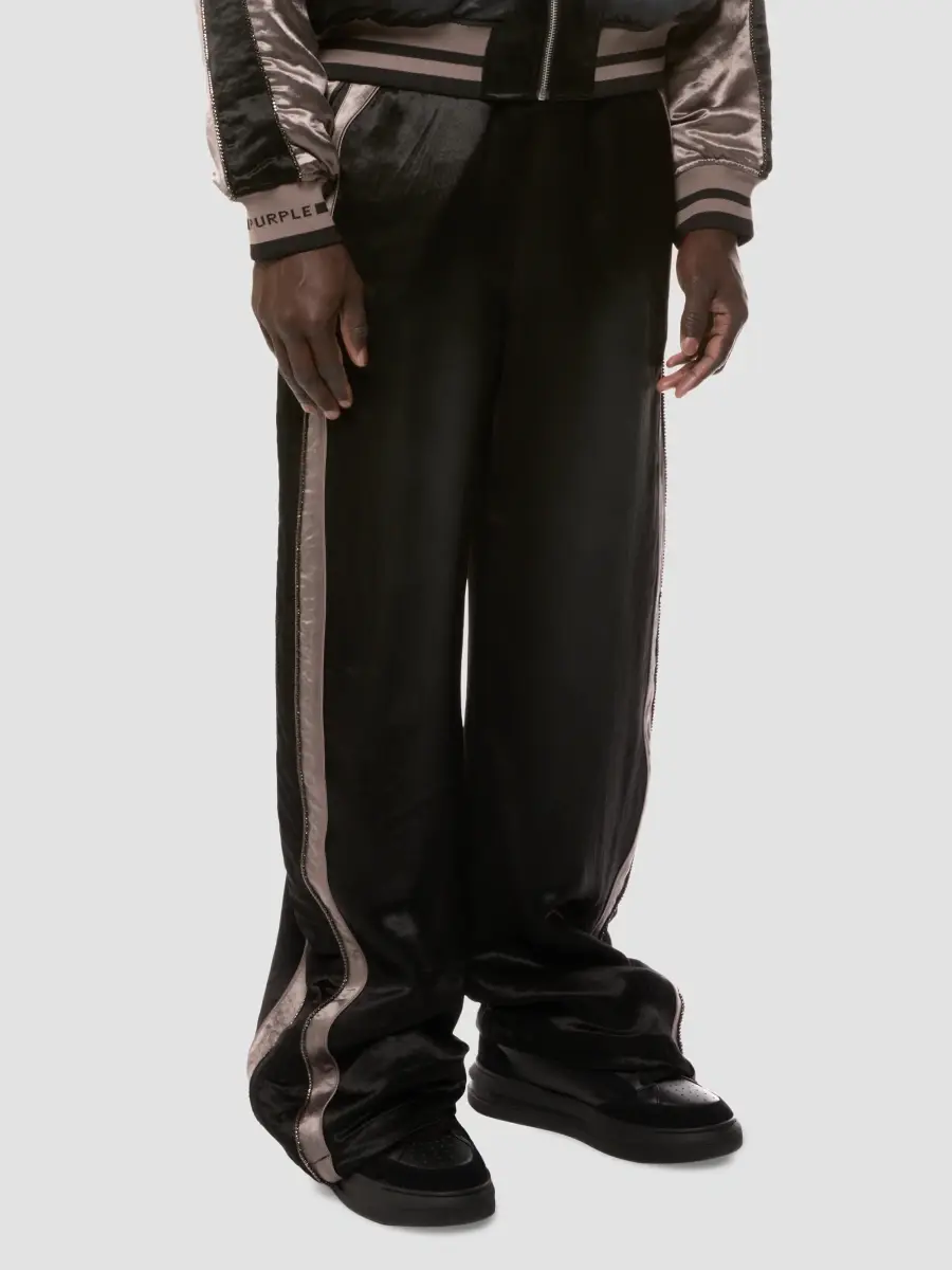 Purple Brand Men's Souvenir Crystal-Embellished Stacked Wide-Leg Pants | Thumbnail 5 Purple Brand Men's Souvenir Crystal-Embellished Stacked Wide-Leg Pants | Thumbnail 5