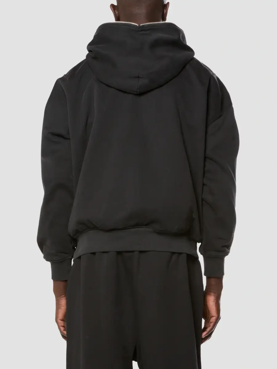 Purple Brand Men's Reversible Cotton Zip-Up Hoodie | Thumbnail 2 Purple Brand Men's Reversible Cotton Zip-Up Hoodie | Thumbnail 2