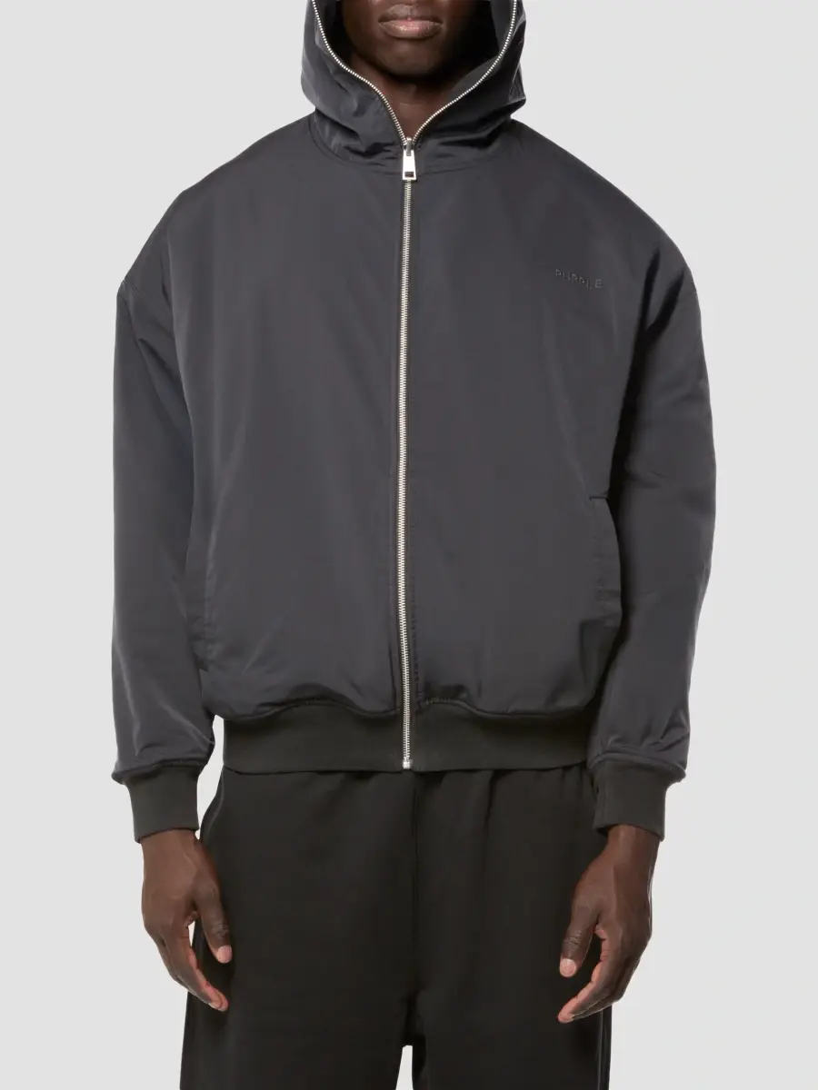 Purple Brand Men's Reversible Cotton Zip-Up Hoodie | Thumbnail 3 Purple Brand Men's Reversible Cotton Zip-Up Hoodie | Thumbnail 3