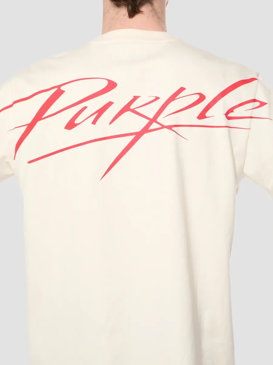 Purple Brand Men's Logo Jersey Crewneck T-Shirt | Thumbnail 5 Purple Brand Men's Logo Jersey Crewneck T-Shirt | Thumbnail 5