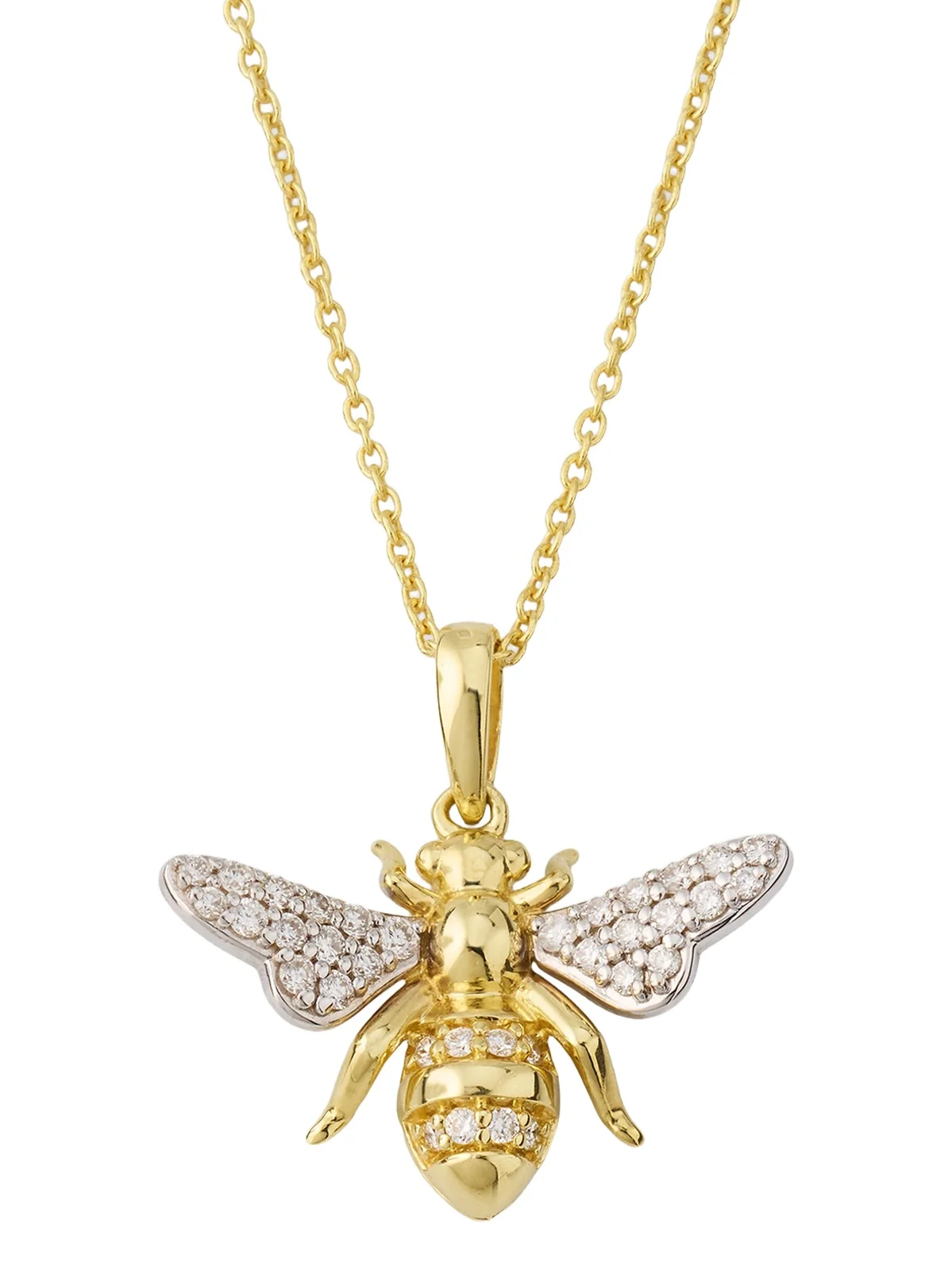 Women's Tiny Treasures 18K Yellow Gold & 0.15 TCW Diamond Pendant Necklace