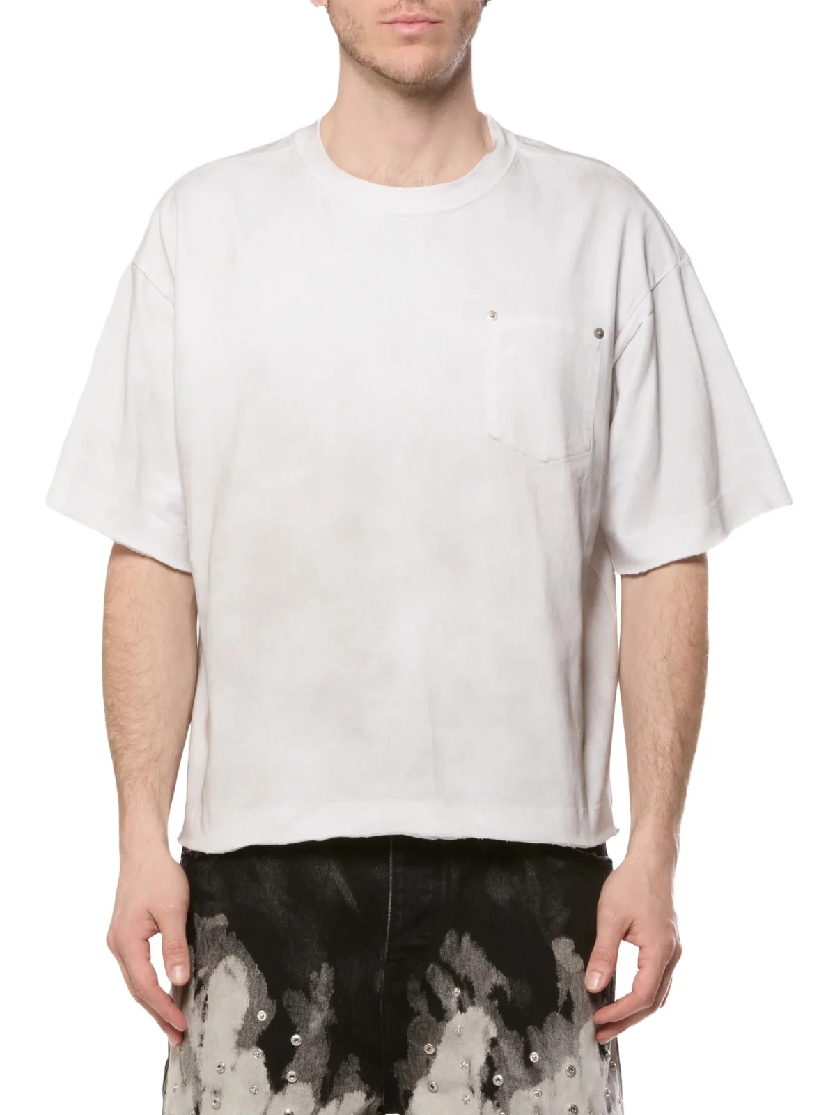 Men's Cotton Oversized Crewneck T-Shirt