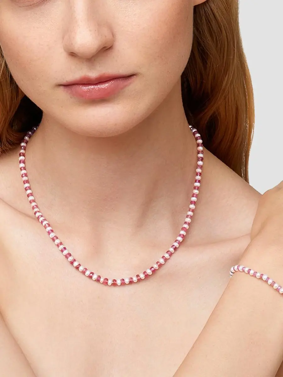 JIA JIA Women's Ocean Connection 14K Yellow Gold, Cultured Freshwater Pearl & Sapphire Bracelet - Pink | Thumbnail 2 JIA JIA Women's Ocean Connection 14K Yellow Gold, Cultured Freshwater Pearl & Sapphire Bracelet - Pink | Thumbnail 2