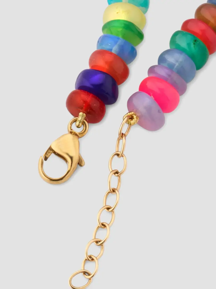 JIA JIA Women's Solel 14K Yellow Gold & Opal Bead Necklace | Thumbnail 4