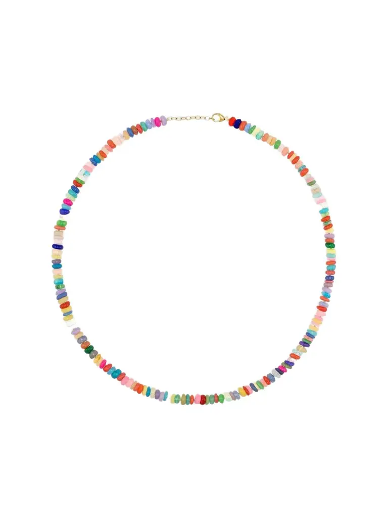 JIA JIA Women's Solel 14K Yellow Gold & Opal Bead Necklace