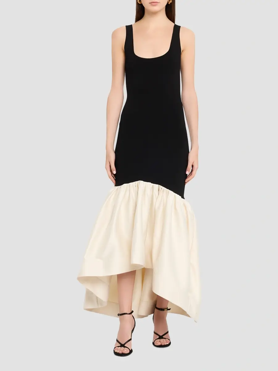 Et Ochs Women's Isabell Two-Tone High-Low Dress | Thumbnail 2 Et Ochs Women's Isabell Two-Tone High-Low Dress | Thumbnail 2