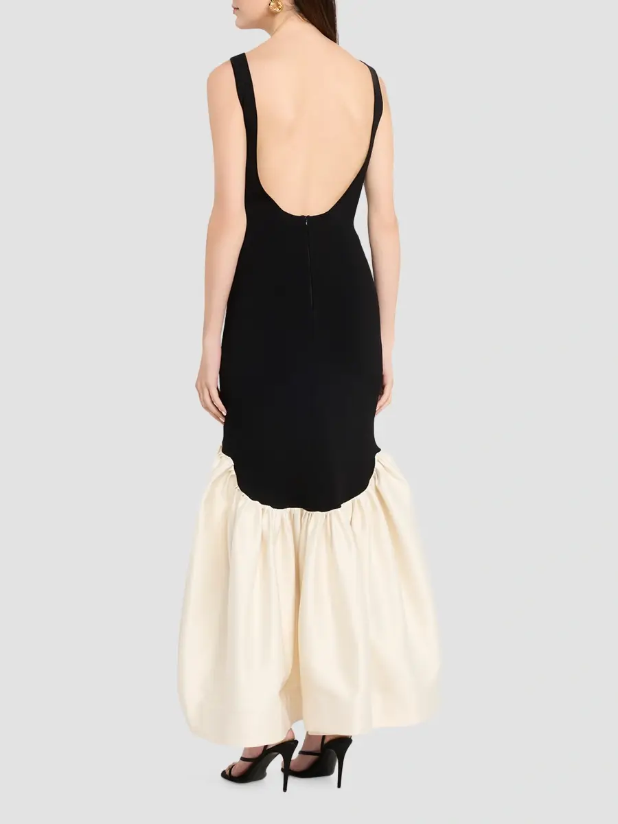 Et Ochs Women's Isabell Two-Tone High-Low Dress | Thumbnail 3 Et Ochs Women's Isabell Two-Tone High-Low Dress | Thumbnail 3