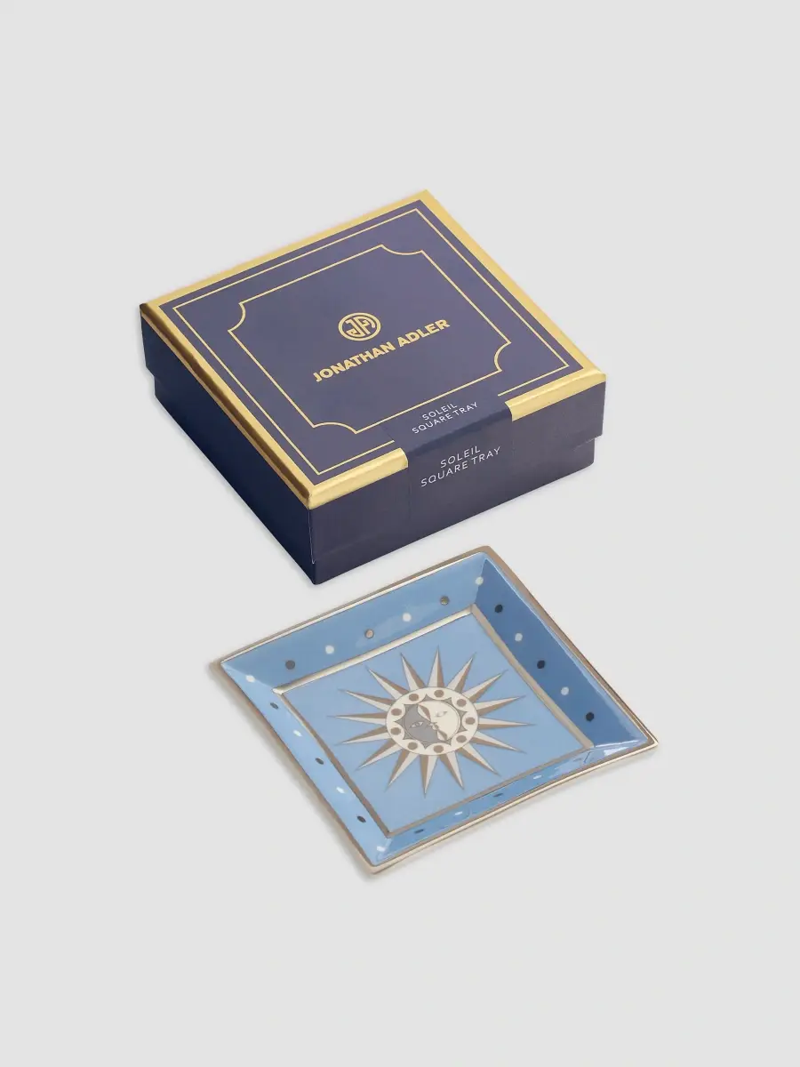 Jonathan Adler Soleil Porcelain Square Catchall Tray | Thumbnail 2 Jonathan Adler Soleil Porcelain Square Catchall Tray | Thumbnail 2
