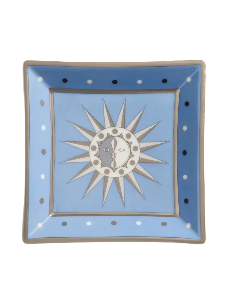 Jonathan Adler Soleil Porcelain Square Catchall Tray