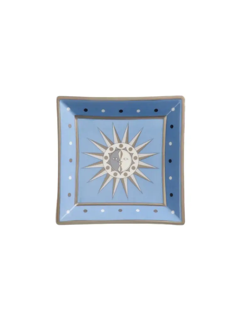Soleil Porcelain Square Catchall Tray Soleil Porcelain Square Catchall Tray