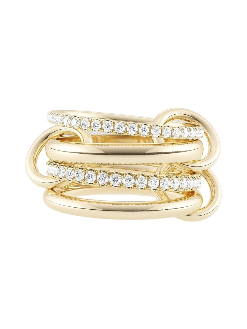 Spinelli Kilcollin Women's Galaxy Polaris 18K Yellow Gold & Diamond Ring - Yellow Gold