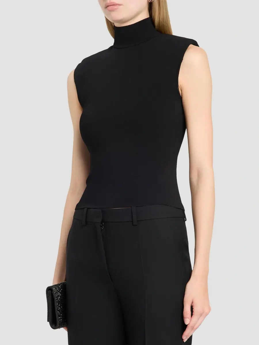 Toccin Women's Diala Compact Knit Sleeveless Top | Thumbnail 4