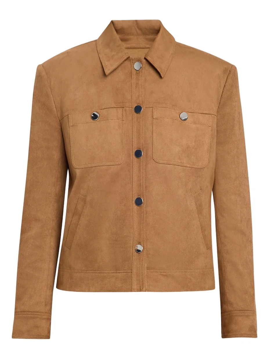 Toccin Women's Isalya Vegan Suede Jacket