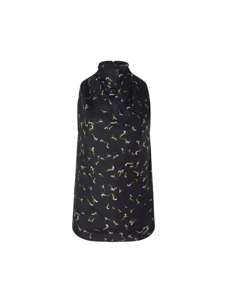 Women's Sleary Floral Halter Top Women's Sleary Floral Halter Top