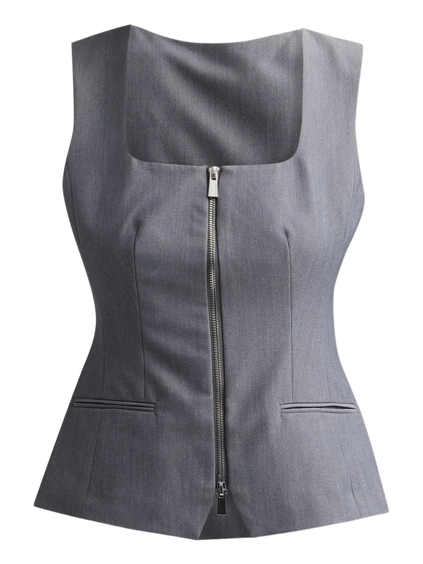 Toccin Women's Yara Zip-Front Vest