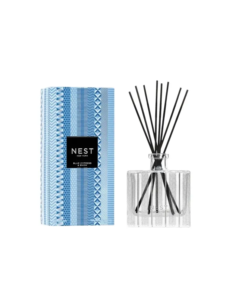 NEST New York Blue Cypress & Snow Reed Diffuser