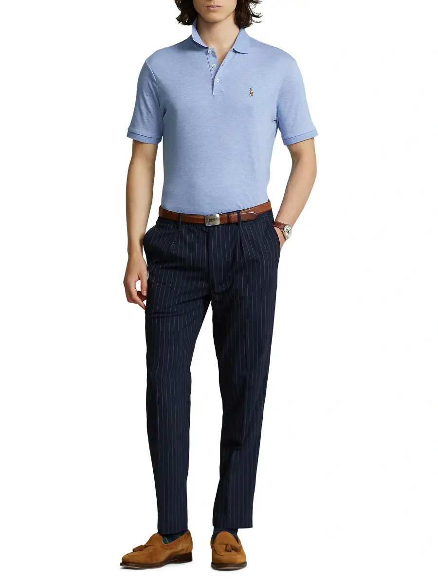 Polo Ralph Lauren Men's Cotton Polo Shirt | Thumbnail 2 Polo Ralph Lauren Men's Cotton Polo Shirt | Thumbnail 2