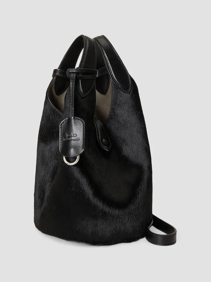 Polo Ralph Lauren Women's Polo Play Small Calf Hair Crossbody Bag | Thumbnail 4