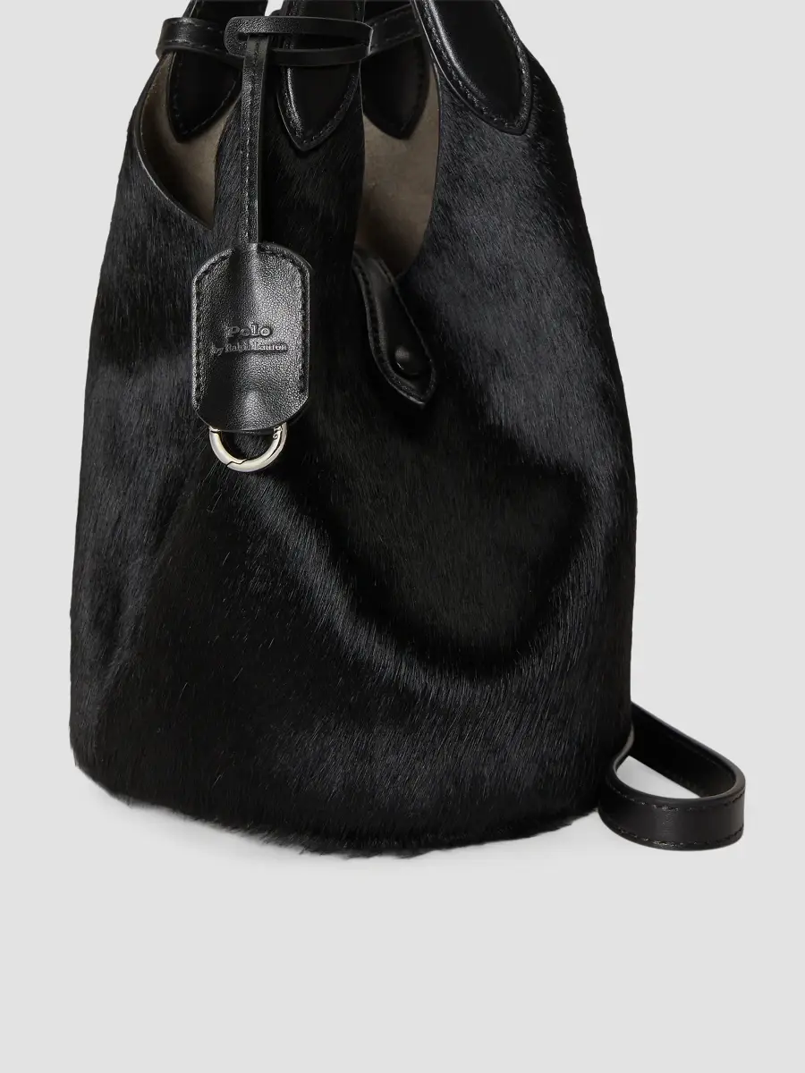 Polo Ralph Lauren Women's Polo Play Small Calf Hair Crossbody Bag | Thumbnail 6