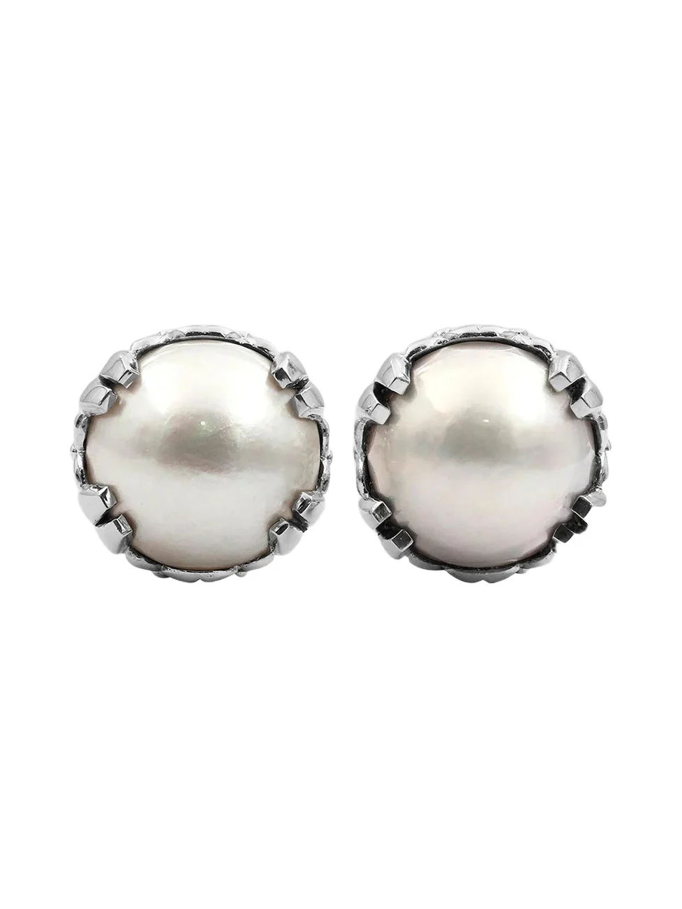STEPHEN DWECK Women's Sterling Silver & Cultured Freshwater Pearl Stud Earrings