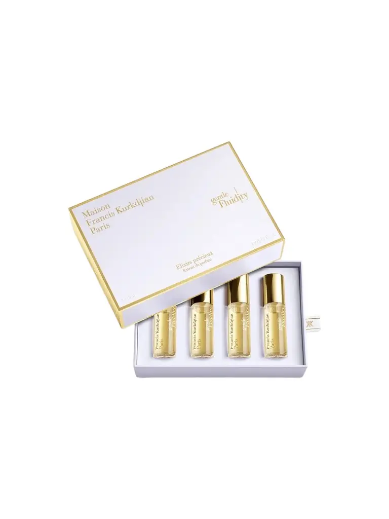 Maison Francis Kurkdjian Gentle Fluidity Gold Edition Extrait De Parfum 4-Piece Roll-On Travel Set