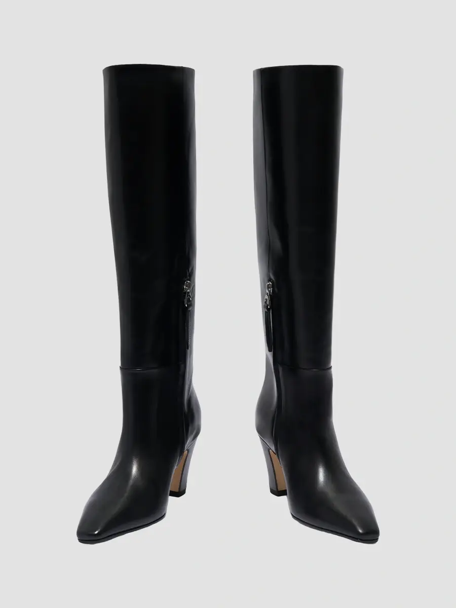 aeyde Women's Silva Leather Knee-High Boots | Thumbnail 3 aeyde Women's Silva Leather Knee-High Boots | Thumbnail 3