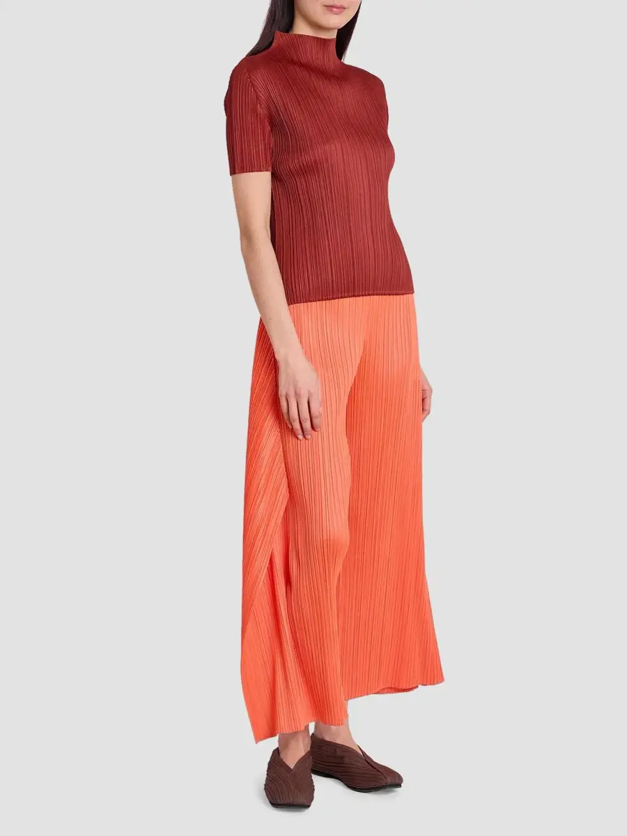 Pleats Please Issey Miyake Women's Monthly Colors: September Mock Turtleneck Top | Thumbnail 5 Pleats Please Issey Miyake Women's Monthly Colors: September Mock Turtleneck Top | Thumbnail 5