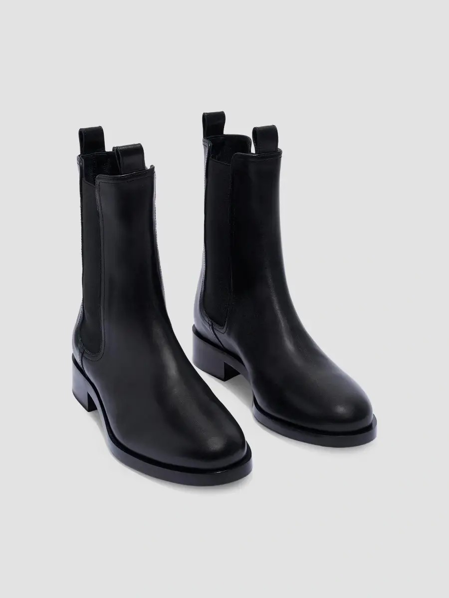 aeyde Women's Casper 25MM Leather Ankle Boots | Thumbnail 2