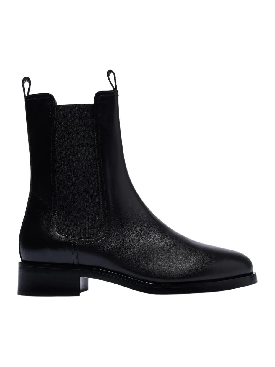 aeyde Women's Casper 25MM Leather Ankle Boots