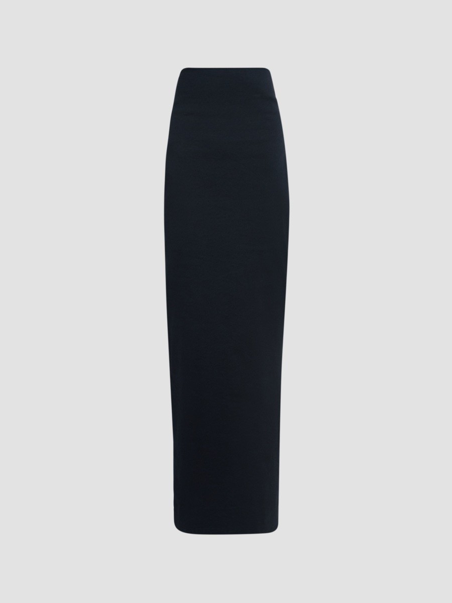 Issey Miyake Women's Campagne Cotton-Blend Maxi Skirt