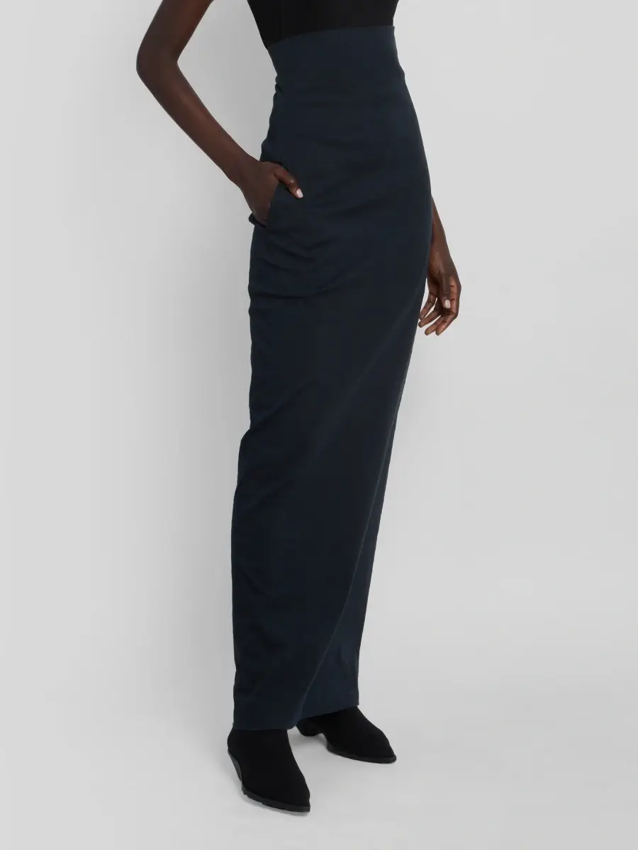 Issey Miyake Women's Campagne Cotton-Blend Maxi Skirt | Thumbnail 4 Issey Miyake Women's Campagne Cotton-Blend Maxi Skirt | Thumbnail 4