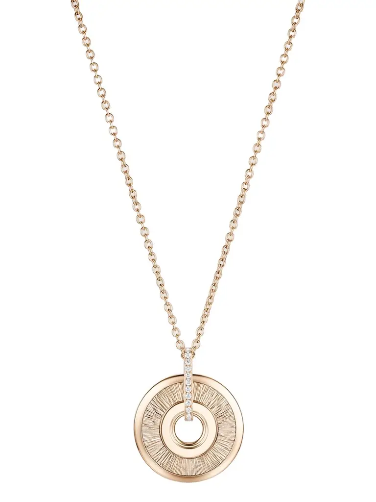 Women's Possession Decor Palace 18K Rose Gold & 0.06 TCW Diamond Pendant Necklace