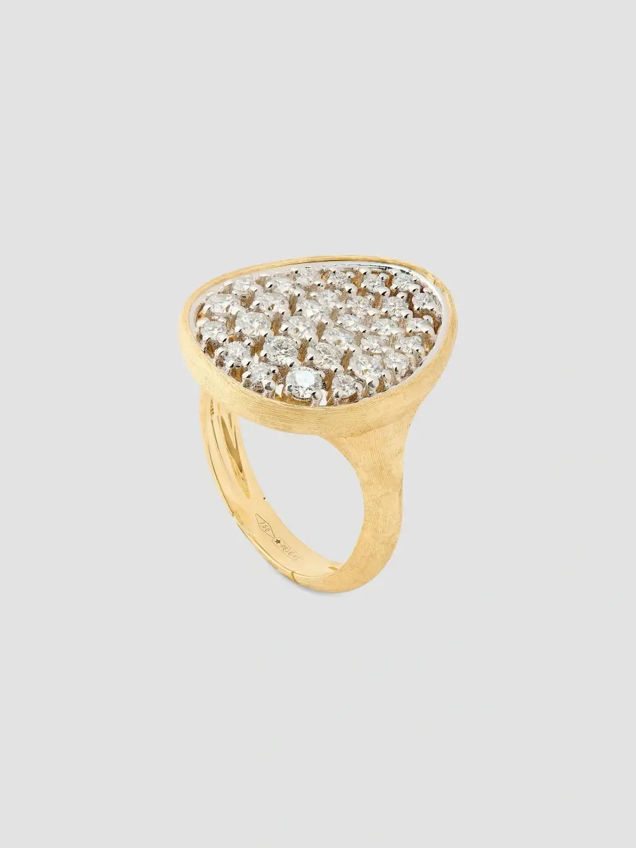MARCO BICEGO Women's Lunaria Alta 18K Two-Tone Pave Diamond Cocktail Ring, Large | Thumbnail 3 MARCO BICEGO Women's Lunaria Alta 18K Two-Tone Pave Diamond Cocktail Ring, Large | Thumbnail 3