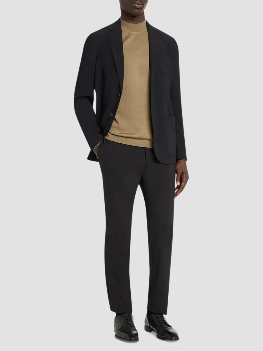 Giorgio Armani Men's Upton Virgin Wool Single-Breasted Jacket | Thumbnail 2