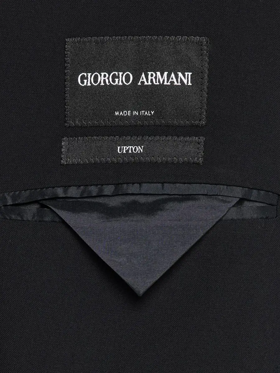 Giorgio Armani Men's Upton Virgin Wool Single-Breasted Jacket | Thumbnail 5