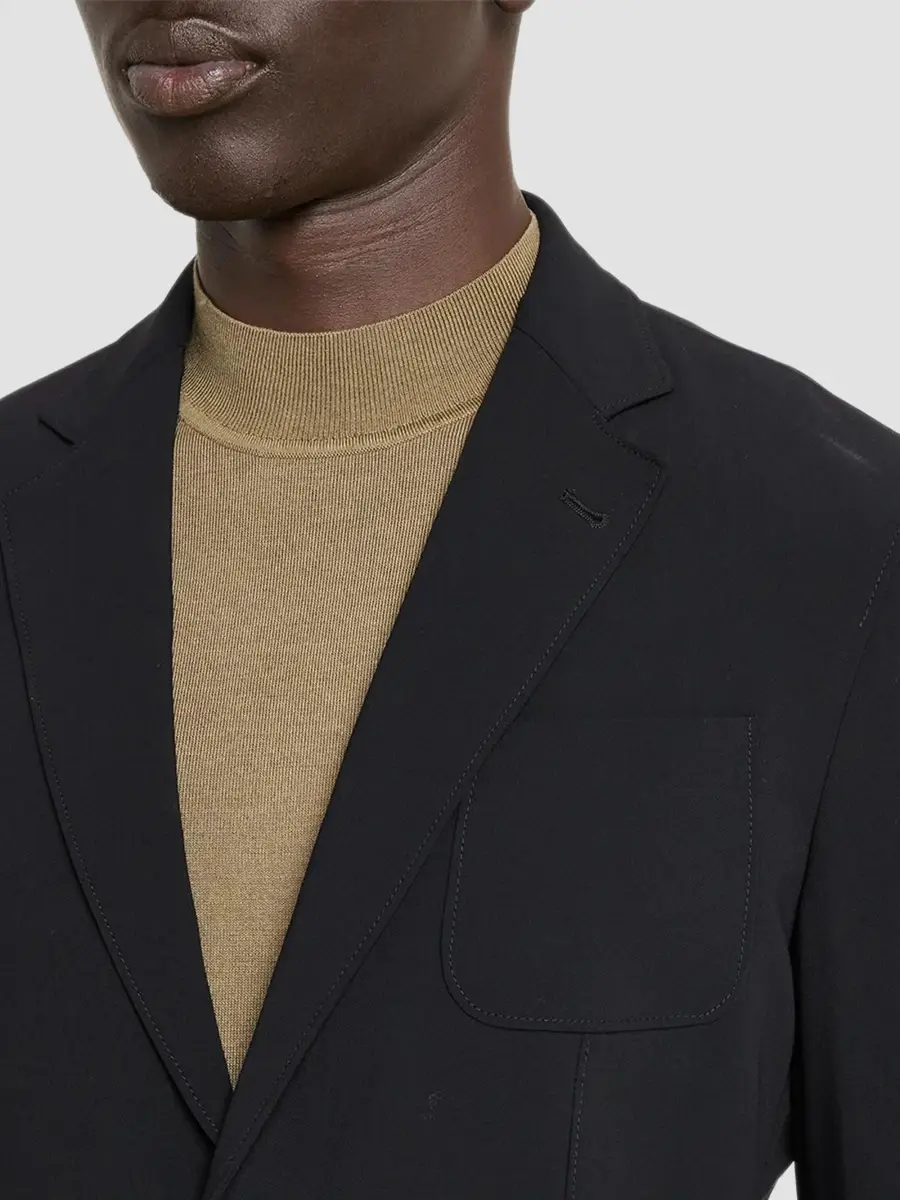 Giorgio Armani Men's Upton Virgin Wool Single-Breasted Jacket | Thumbnail 8