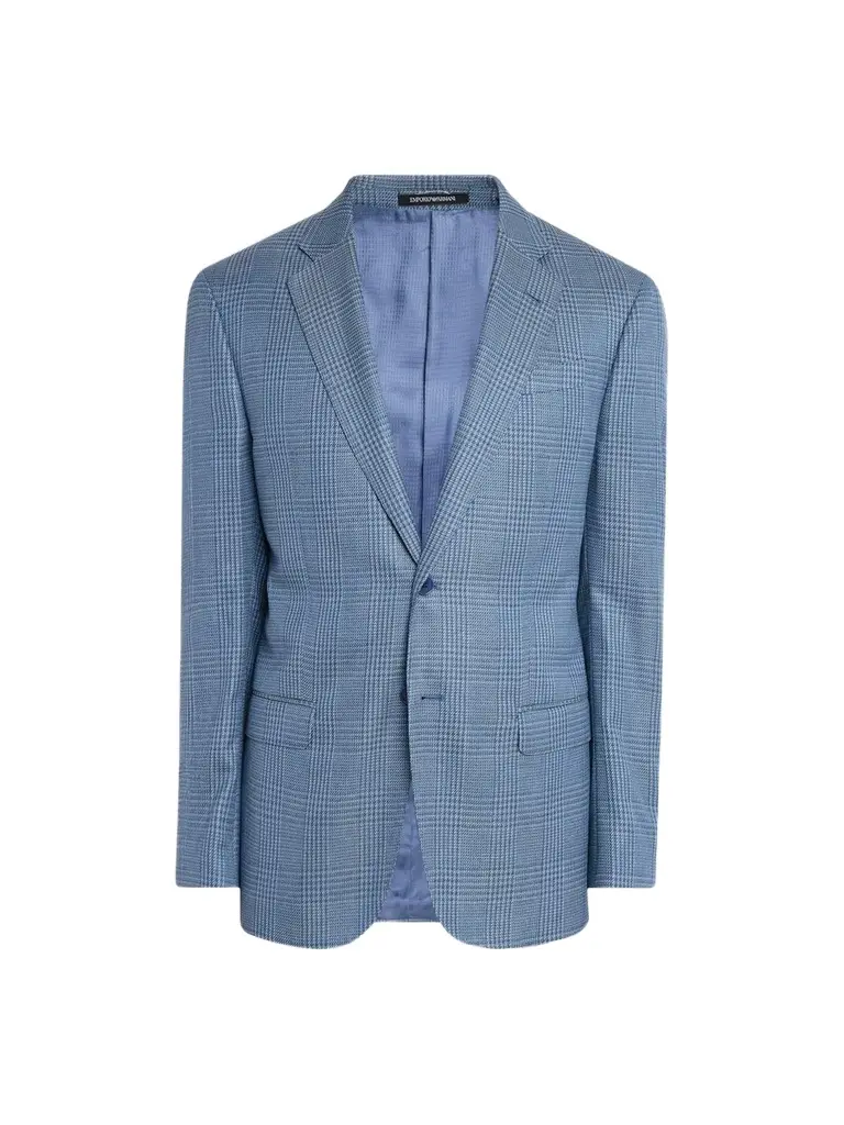 Emporio Armani Men's Tonal Glen Plaid Sport Jacket