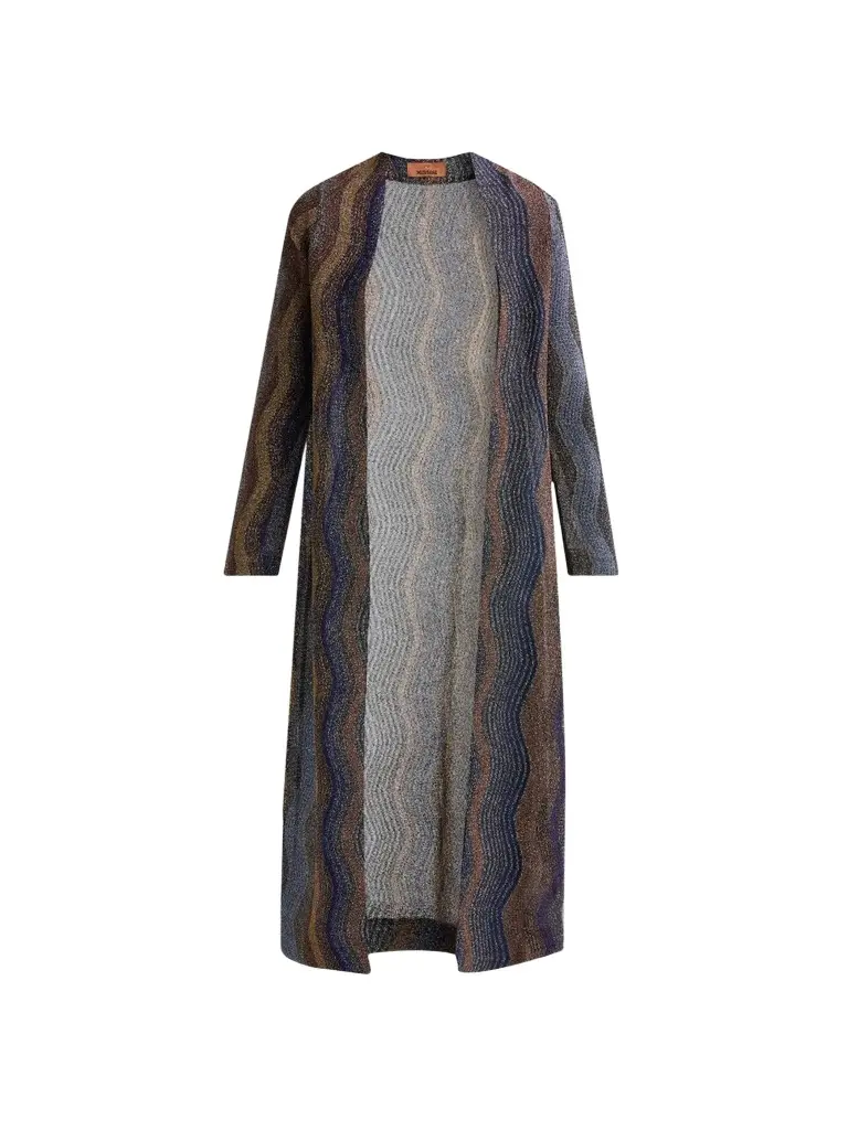 Missoni Women's Wave Lamé Knit Cardigan