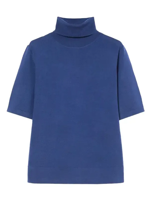 Women's Wool Polo Neck Sweater Women's Wool Polo Neck Sweater