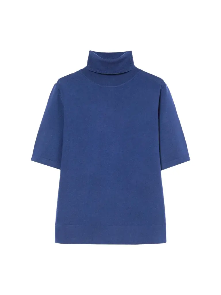 Women's Wool Polo Neck Sweater Women's Wool Polo Neck Sweater