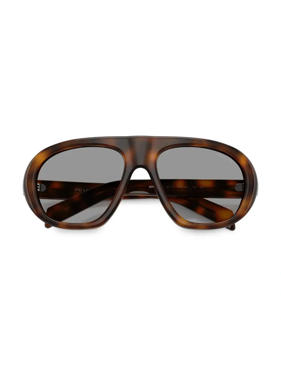Prada Women's 56MM Aviator Sunglasses | Thumbnail 5 Prada Women's 56MM Aviator Sunglasses | Thumbnail 5