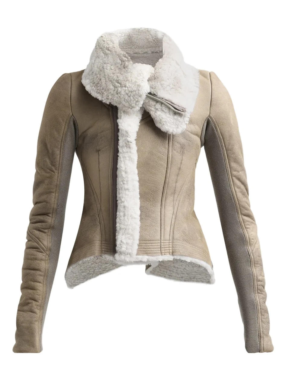 Rick Owens Women's Naska Leather Jacket