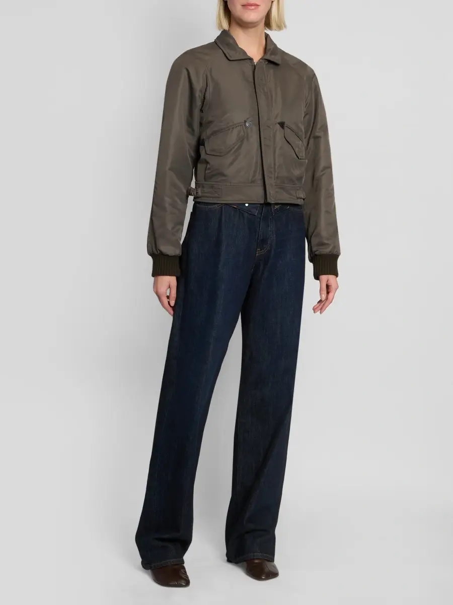 MM6 Maison Martin Margiela Women's Nylon Grommet Jacket | Thumbnail 2