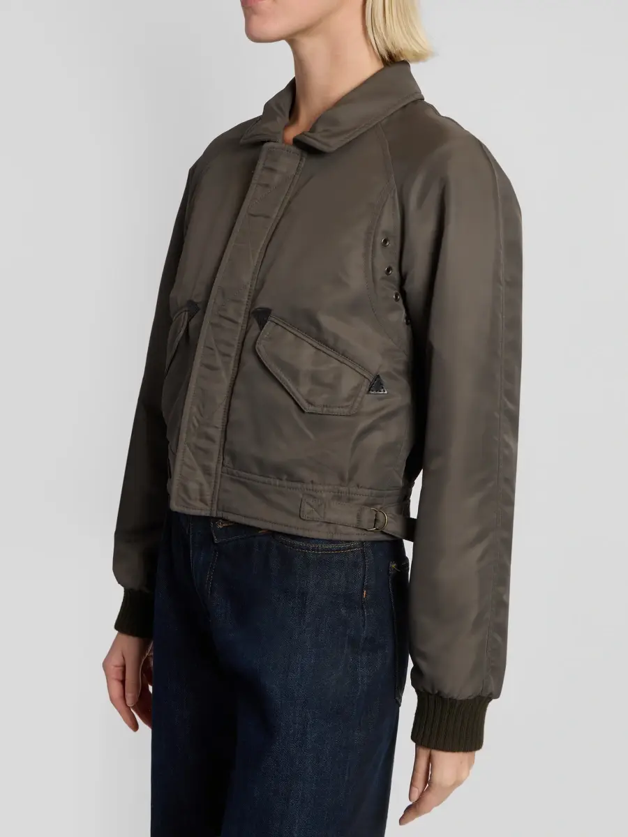 MM6 Maison Martin Margiela Women's Nylon Grommet Jacket | Thumbnail 5