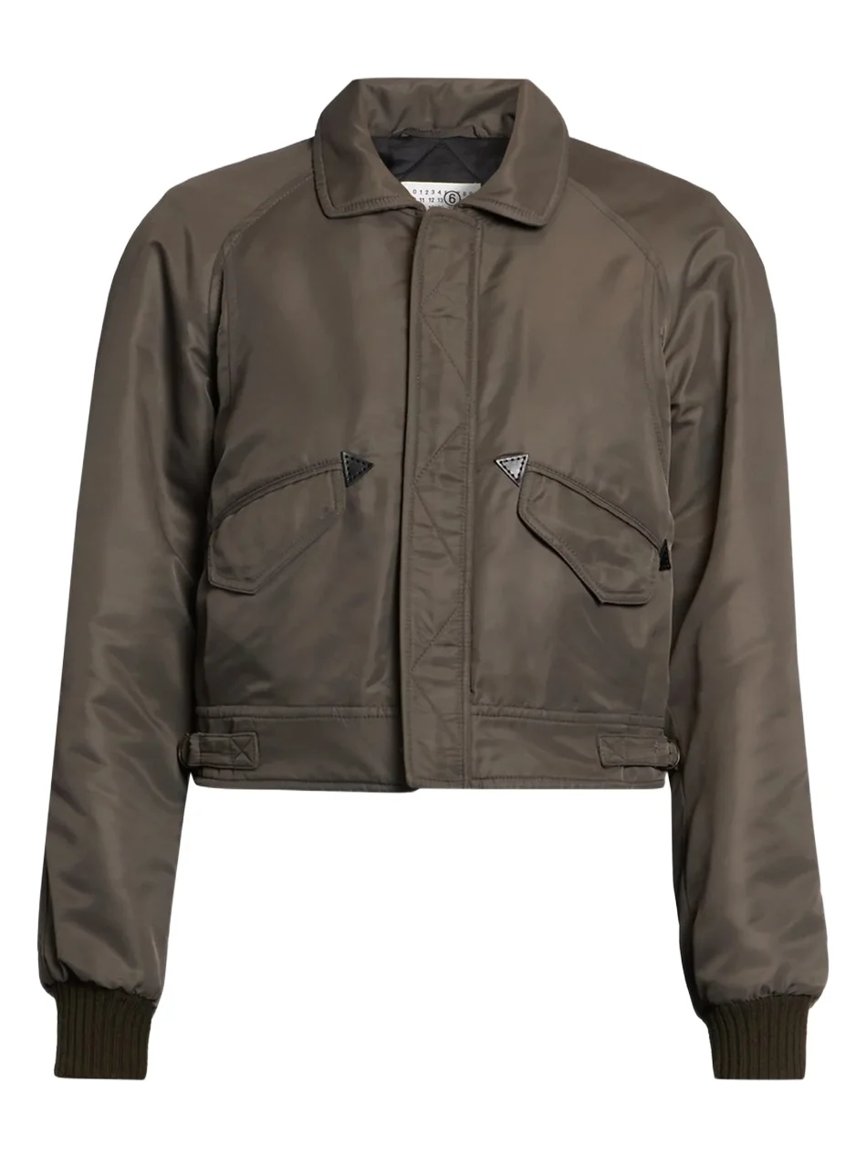 MM6 Maison Martin Margiela Women's Nylon Grommet Jacket