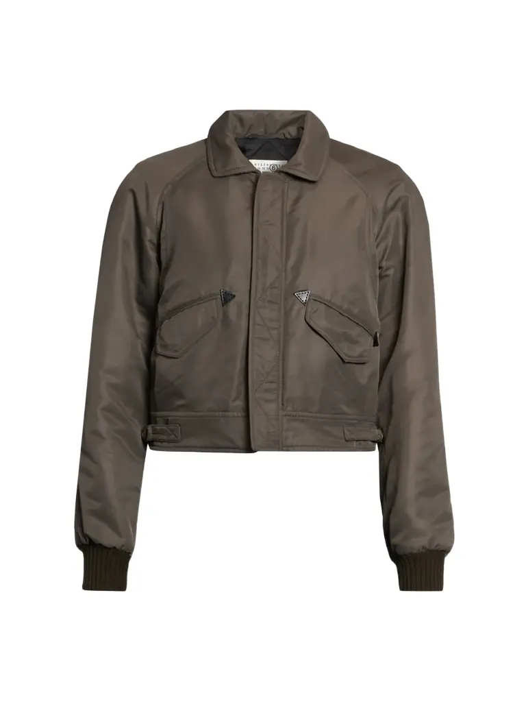 MM6 Maison Martin Margiela Women's Nylon Grommet Jacket
