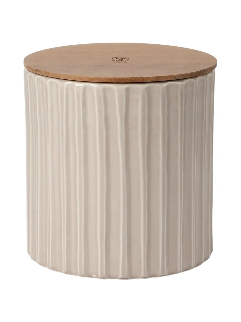 Brunello Cucinelli Large Scented Candle in Ridged Ceramic Vessel